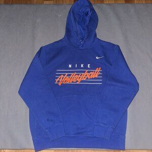 Nike Volleyball Blue Hoodie Size Large